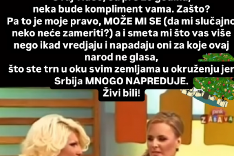 Karleuša i Vučić pre 20 godina