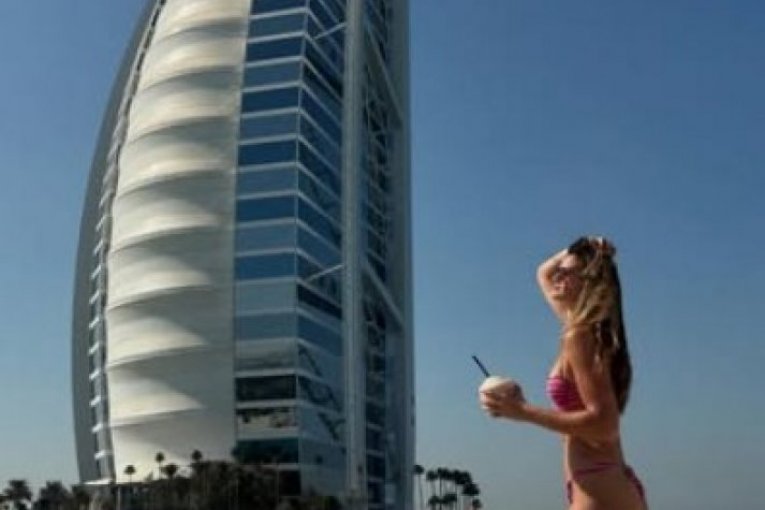 Katarina Lazić i Nemanja Dangubić u Dubaiju
