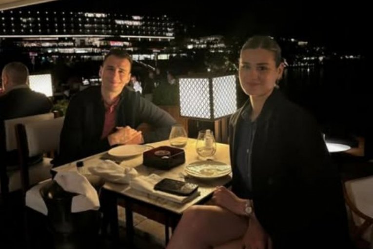 Katarina Lazić i Nemanja Dangubić u Dubaiju