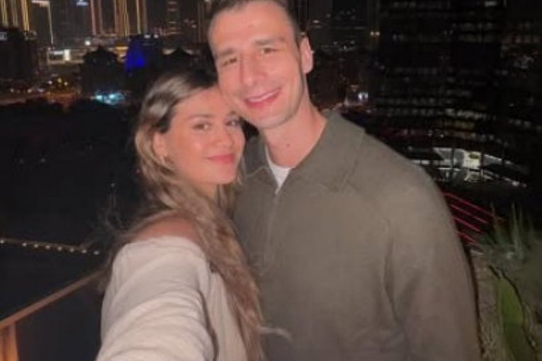 Katarina Lazić i Nemanja Dangubić u Dubaiju