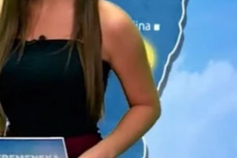 Nora Šahinpašić voditeljka vremenske prognoze OBN