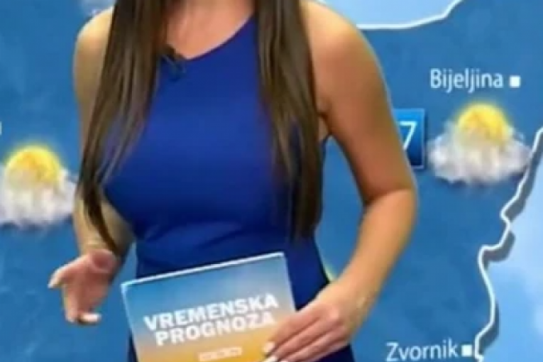 Nora Šahinpašić voditeljka vremenske prognoze OBN