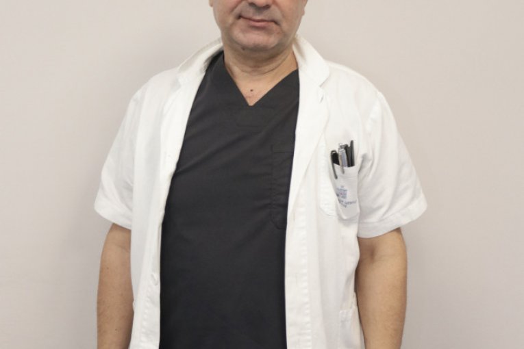 Načelnik prijemno-trijažne službe Urgentnog centra hirurg dr Vladimir Arsenijević