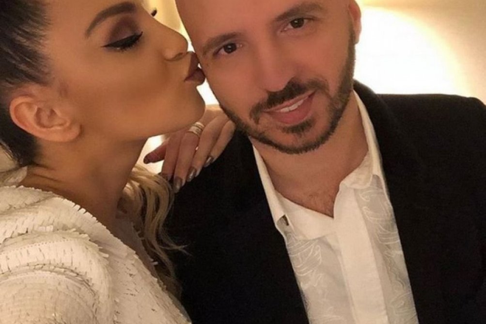 Maja Berović sa suprugom Alenom