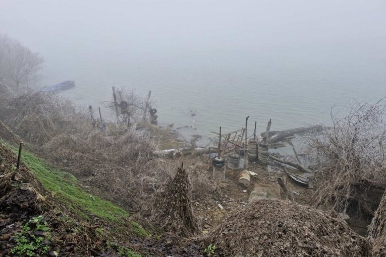 Mesto gde je pronađeno telo Nemanje Žikića
