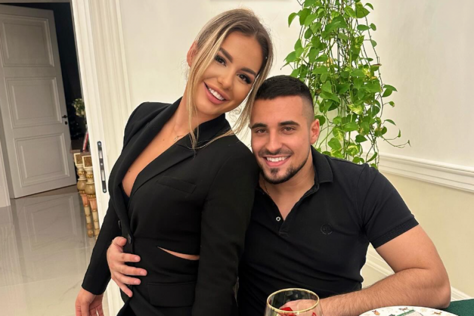 Marko Bijelić sa devojkom