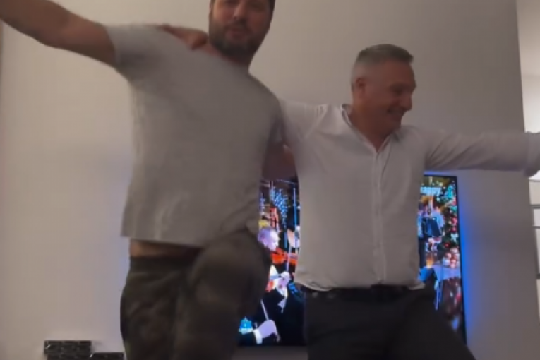 Marko Miljković i Gagi Đogani igraju kolo