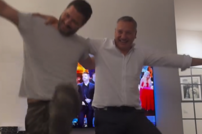 Marko Miljković i Gagi Đogani igraju kolo