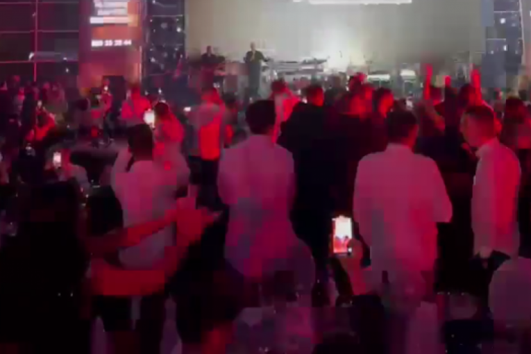 Uroš Živković proslava Nove godine