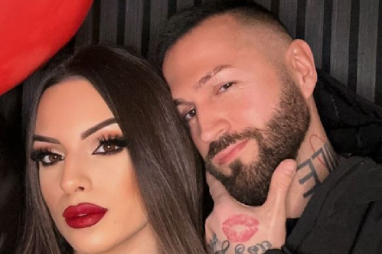 Miona Jovanović i Nenad Aleksić Ša Instagram