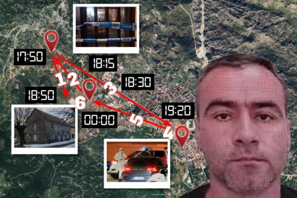 OVO JE MAPA KRVAVOG PIRA NA CETINJU! Zlotvor se pre DVE godine ZAKLEO: Majke će KUKATI za DECOM, krv će liti, POBIĆU IH SVE!