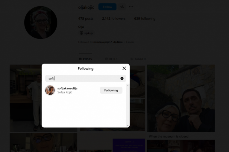 Olja prati novu snajku