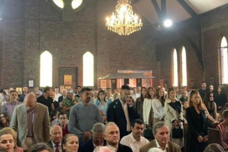 Najbolji teniser sveta prisustvovao Božićnoj liturgiji u Crkvi Svete Trojice u Melburnu