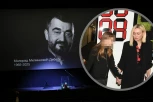 BIVŠA ŽENA MILORADA MILINKOVIĆA SLOMLJENA OD BOLA! Prizor na komemoraciju JEŽI DO KOSTIJU, plače u crnini dok drži njihovu ćerku (FOTO)
