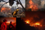 APOKALIPSA ODNELA PET ŽIVOTA, BORBA POSTAJE BEZNADEŽNA: Pet požara u Kaliforniji uništilo sve, svi gube nadu u obuzdavanje vatrene stihije