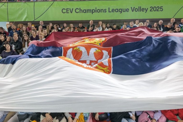 Zastava Srbije, odbojka