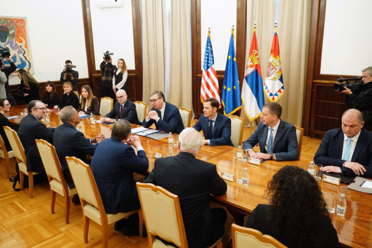 Vučić sa zamenikom američkog državnog sekretara za upravljanje i resurse