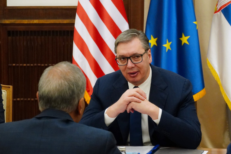 Vučić sa zamenikom američkog državnog sekretara za upravljanje i resurse