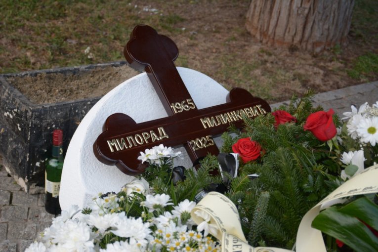 Milorad Milinković grob Novo groblje sahrana