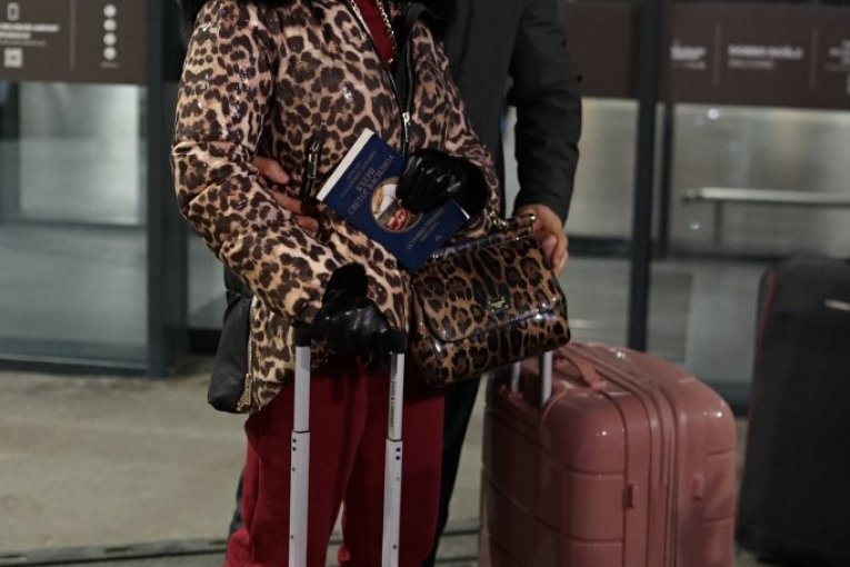 Jovana i Dragan na aerodromu "Nikola Tesla"