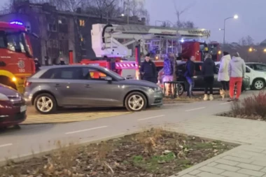 POŽAR U NOVOM SADU! Vatrogasne ekipe na terenu! (FOTO)