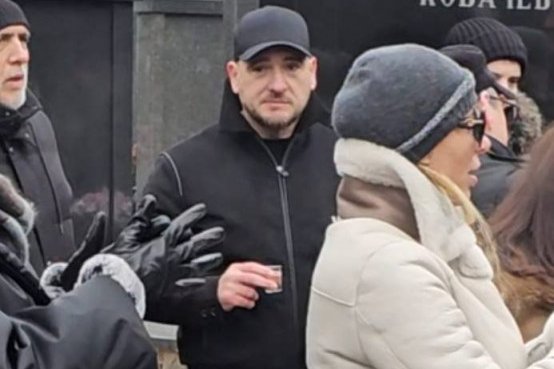 Luka Bojović na Arkanovom pomenu