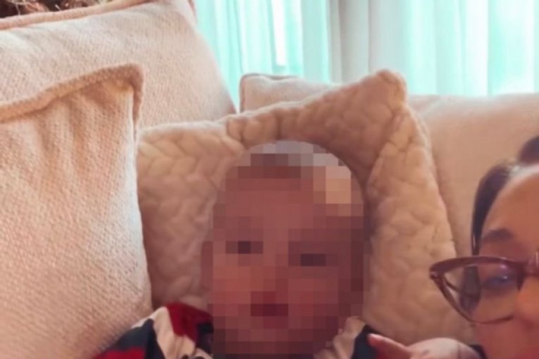 Ceca Ražnatović sa unukom Krstanom