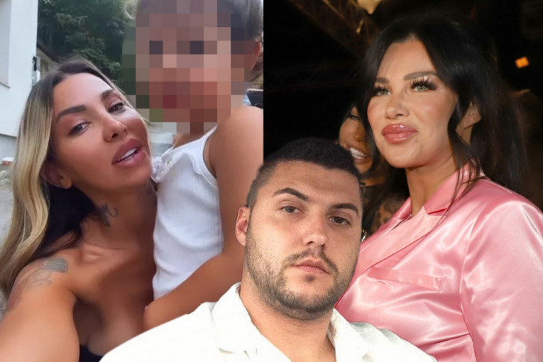 Stanija Dobrojević, Asmin Durdžić i Aneli Ahmić sa ćerkom Norom