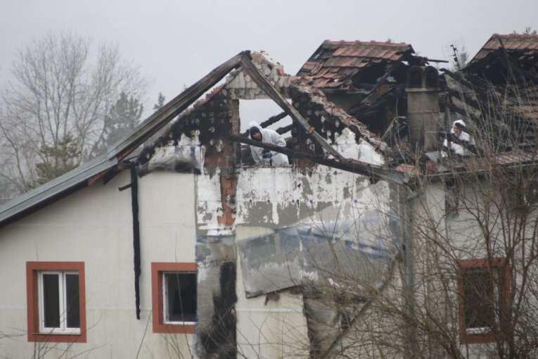 Starački dom koji je izgoreo