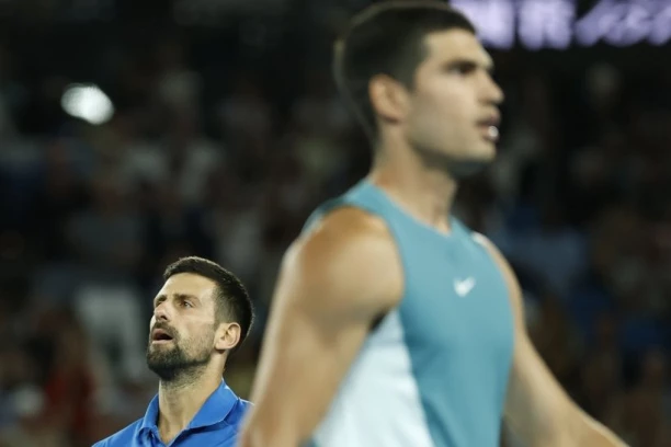 DUEL KOJI SU SVI ČEKALI! Đoković i Alkaraz najbolje znaju kako da zapale publiku! (FOTO)