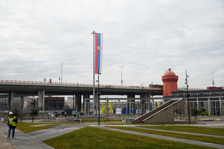 Premijer Vučević obilazi gradilište Ložionice u Beogradu