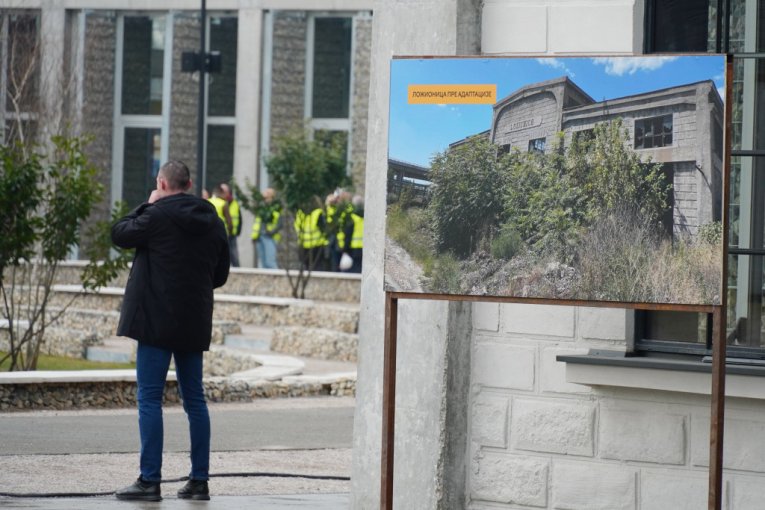 Premijer Vučević obilazi gradilište Ložionice u Beogradu