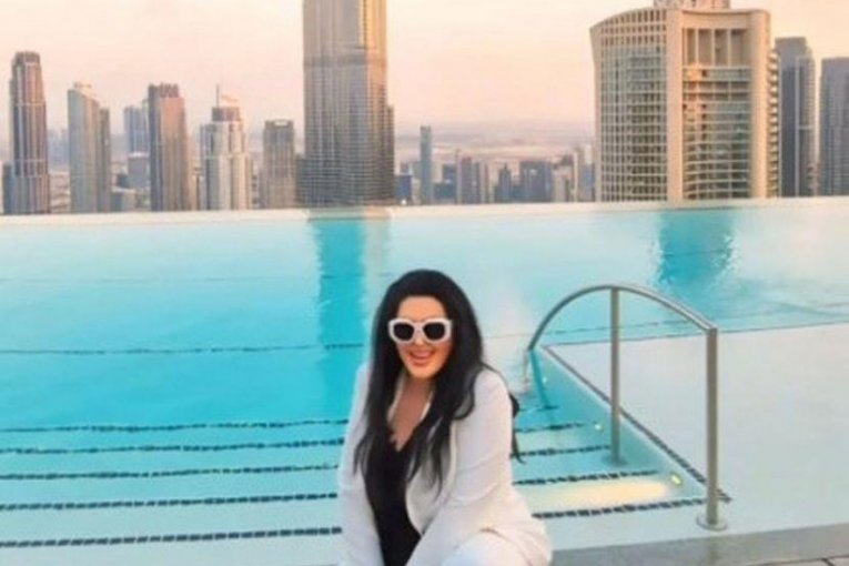 Dragana Mirković u Dubaiju instagram
