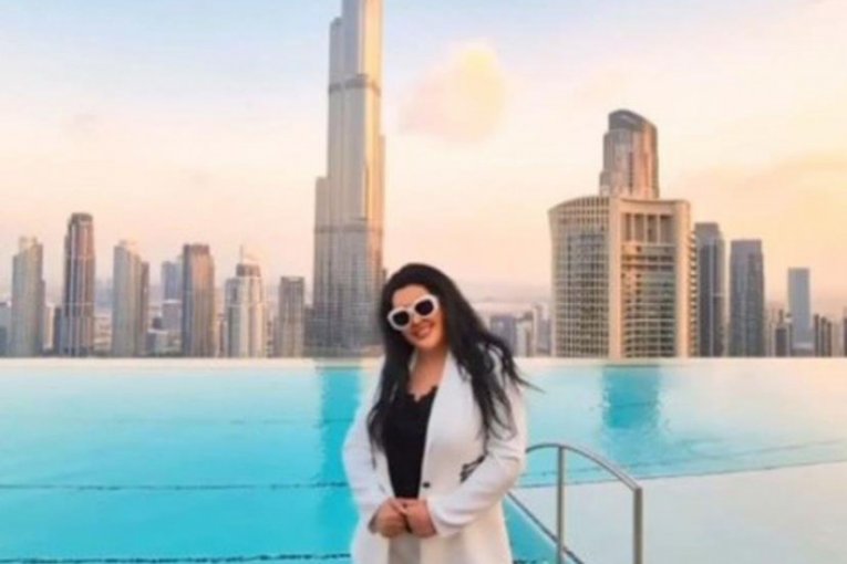 Dragana Mirković u Dubaiju instagram