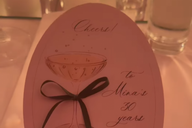 Proslava rođendana Mine Milutinović