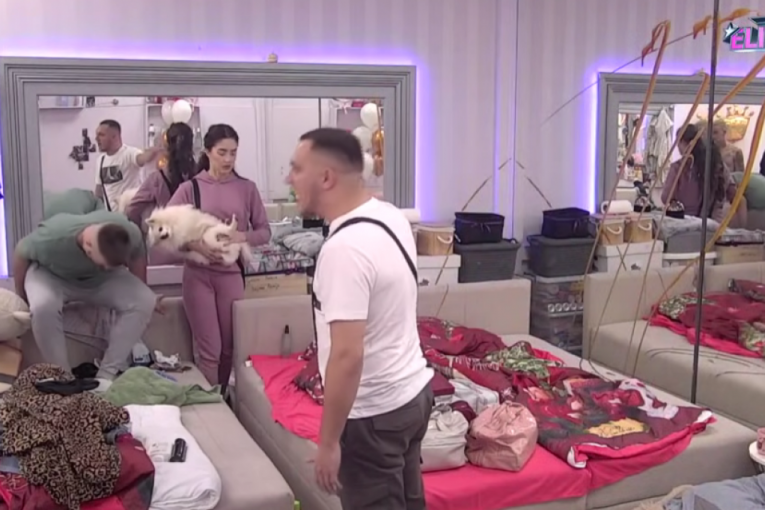 Anđela i Gastoz napravili haos u spavaćoj sobi Elita 8 Zadruga