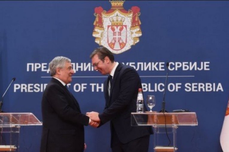TAJANI U BEOGRADU! Vučić i italijanski ministar se sastaju u srpskoj prestonici - POTPISUJU BITAN UGOVOR!