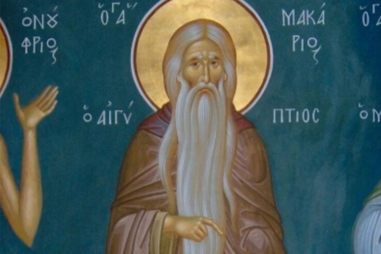 ON JE MRTVE IZ GROBA VASKRSAVAO: Sutra je Prepodobni Makarije Egipatski