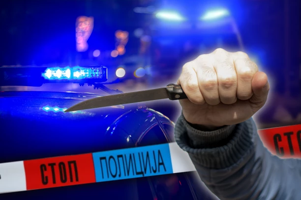 POBIĆU VAS SVE! Drogirani mladić napao zaposlene hotela u Jakovu, pa NOŽEM NASRNUO NA POLICAJCA!