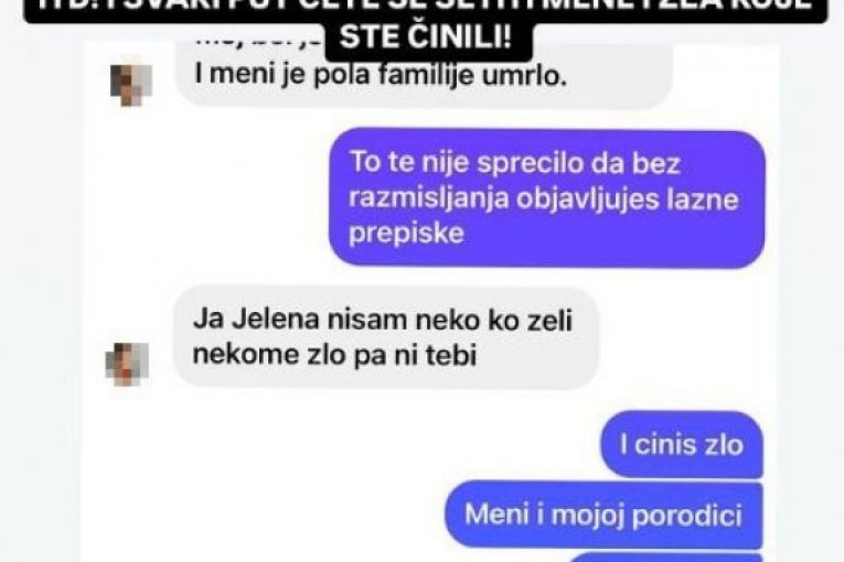 Objave Jelene Karleuše