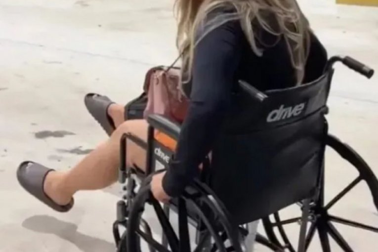 Zbog zvezde NFL-a je završila u kolicima