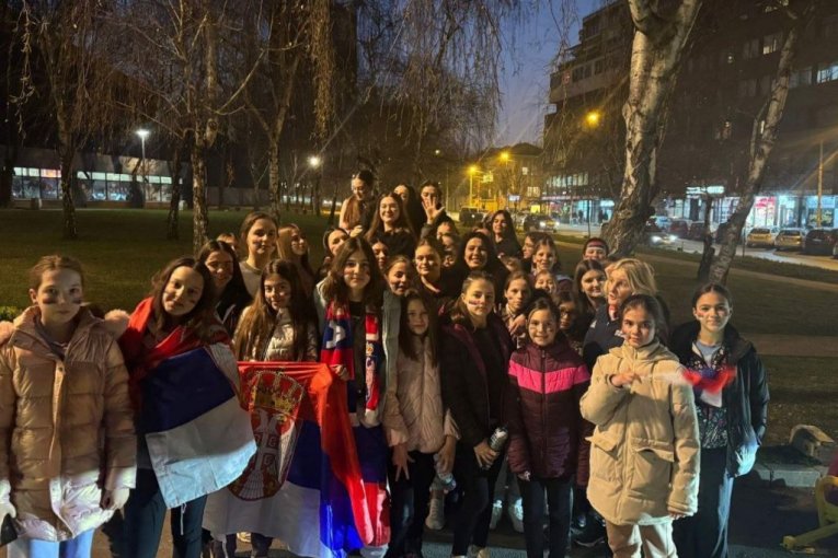 Košarkašice Tepče i Centra iz Kosovske Mitrovice u srpskoj prestonici