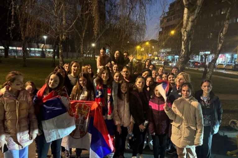 Košarkašice Tepče i Centra iz Kosovske Mitrovice u srpskoj prestonici