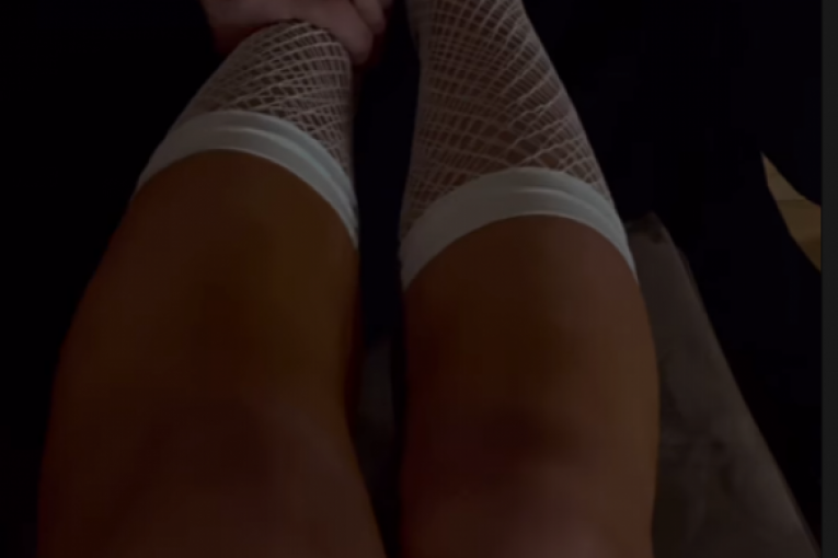 Ema Radujko s misterioznim muškarcem