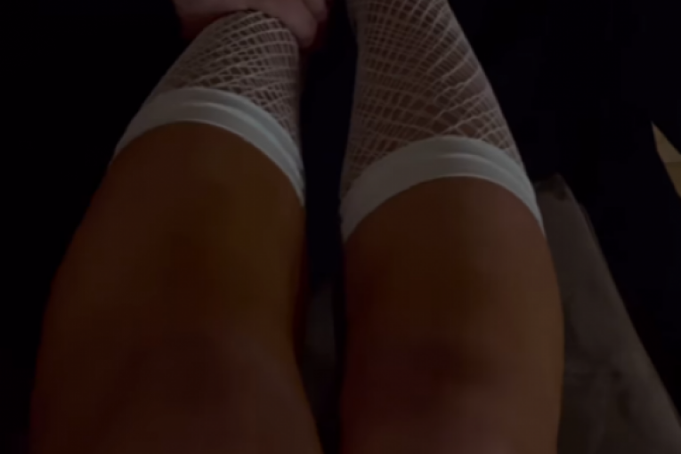 Ema Radujko s misterioznim muškarcem