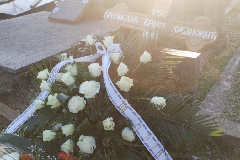 Branislav Jovanović sahrana, sin Mire Banjac
