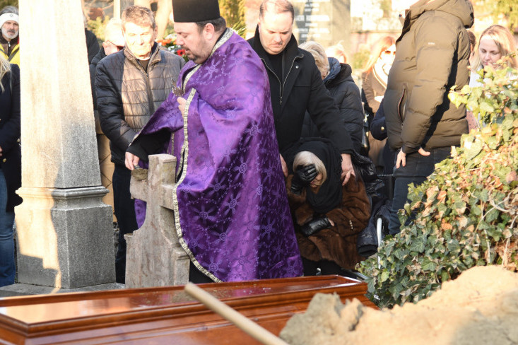 Sahrana sina Mire Banjac