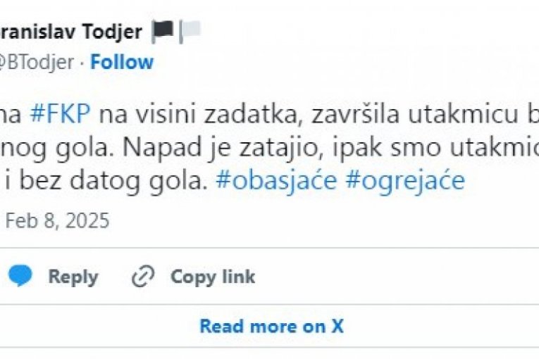 Navijači su na društvenim mrežama izneli svoj stav