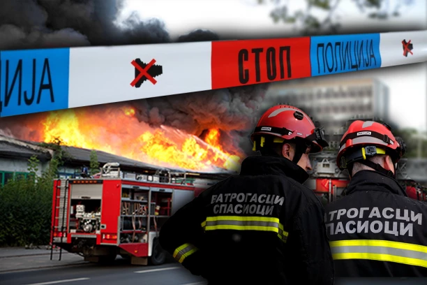 POŽAR U OBRENOVCU! Muškarac zatečen na kućnom pragu u teškom stanju!