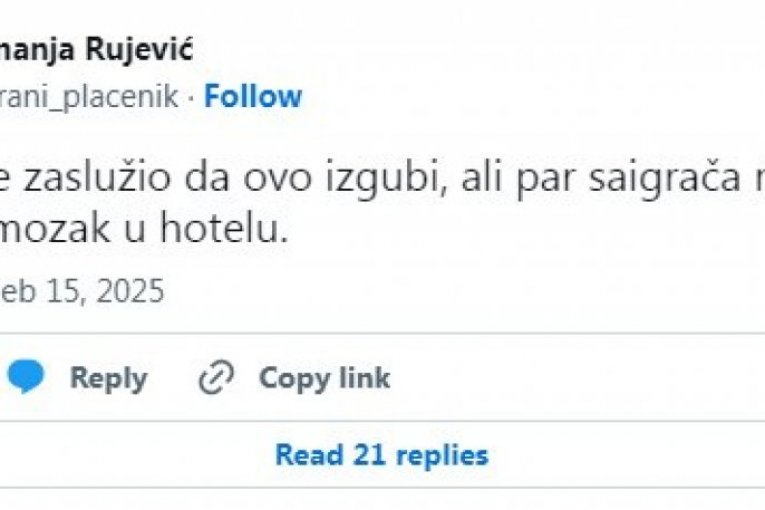 Grobari zapalili društvene mreže